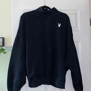 Playboy Oversized Mockneck